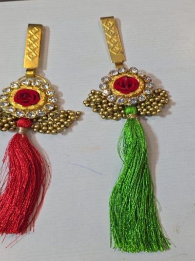 Rose Motif Key Chain